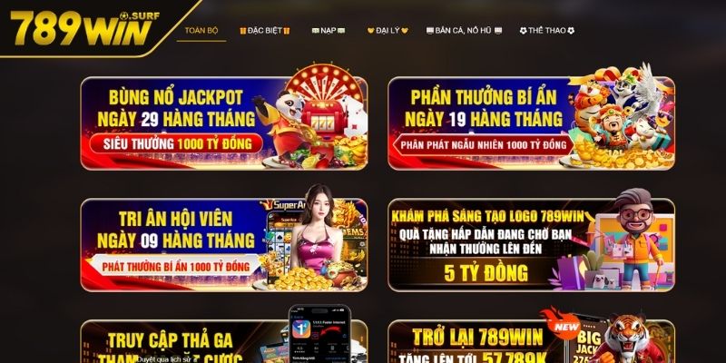 Giới thiệu về các chương trình khuyến mãi 789WIN siêu HOT